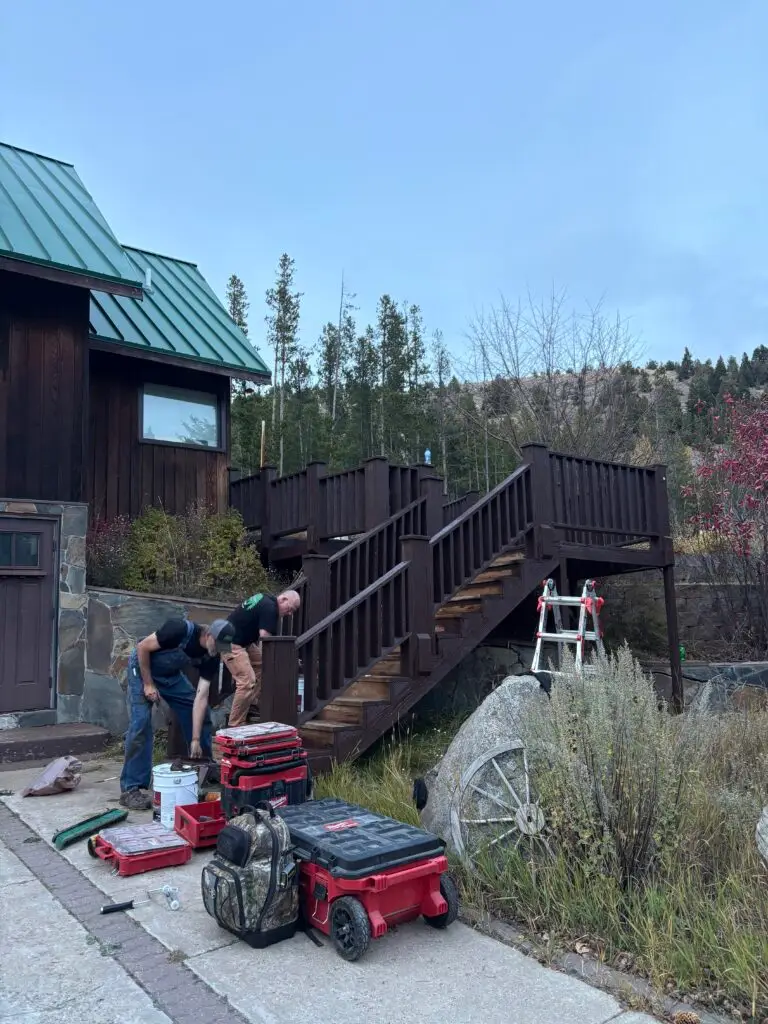 Deck Sanding & Staining in Bozeman — deck refinishing